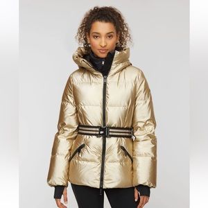 Goldbergh Gold Ski coat! New 🔥🔥 with tags size 8